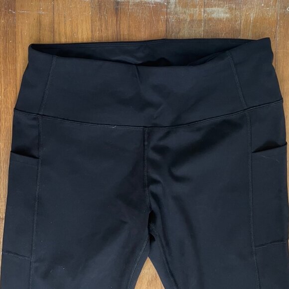 EWEDOO Leggings NWT Black Stretch Size XL Basic Pull On Stretch Athleisure - Picture 2 of 4